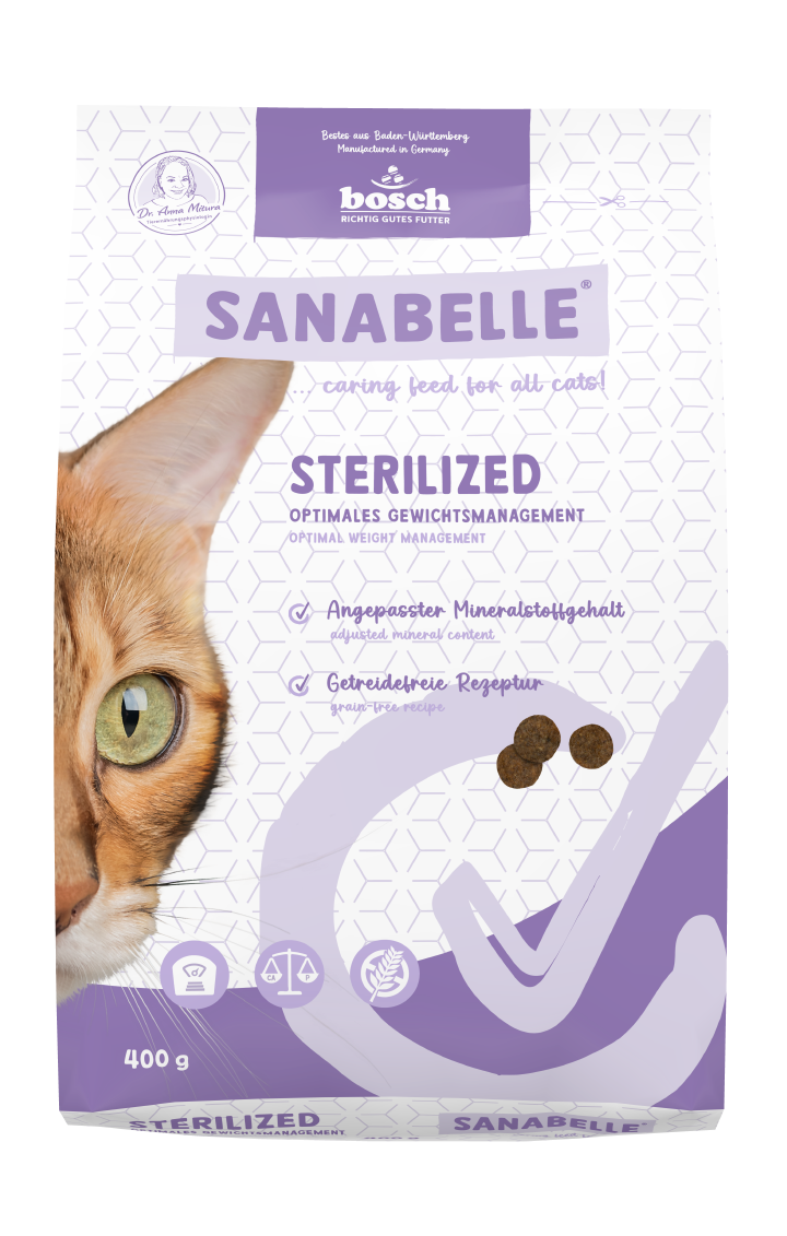 Sanabelle Katzen-Trockenfutter Sterilized